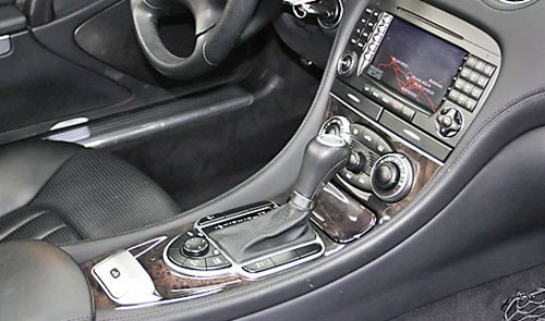 Mercedes SL R230 option 736 black ash trim picture