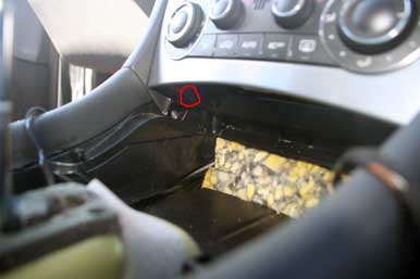 W203 C class aircon panel screws