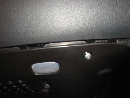 W211 footwell panel screws picture