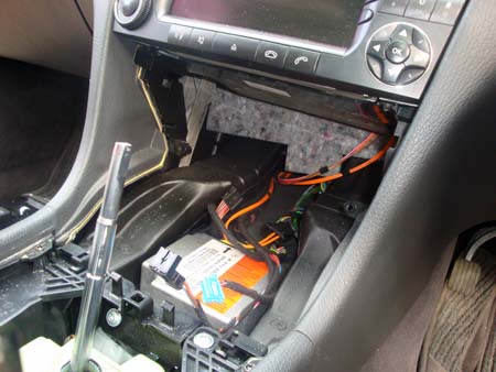 Installer telephone mercedes w211 #2